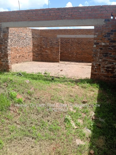 Incomplete house at roof level  (Sole Mandate)