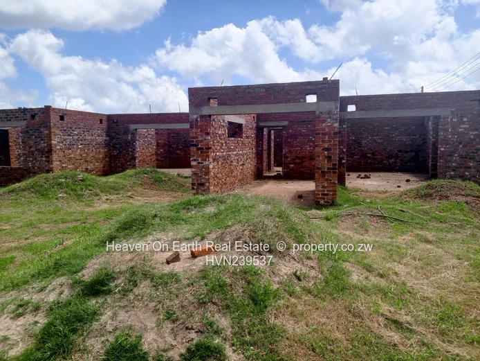 Incomplete house at roof level  (Sole Mandate)